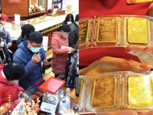 Giá vàng hôm nay ngày 2/2/2025: Giá vàng gần chạm mốc 90 triệu đồng/lượng, vàng miếng và vàng nhẫn xấp xỉ nhau