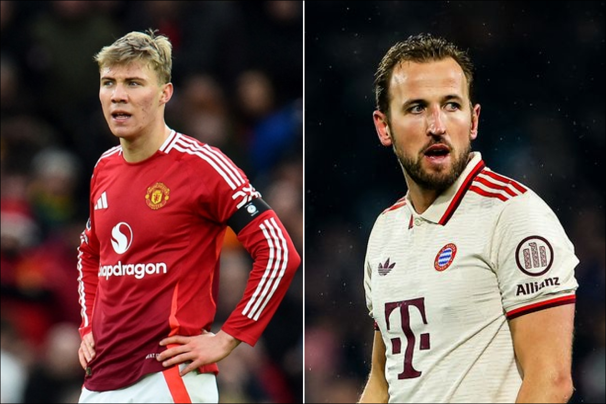 Rasmus Hojlund trên đường rời OTF, Manchester United rộng cửa chiêu mộ Harry Kane với giá rẻ khó tin