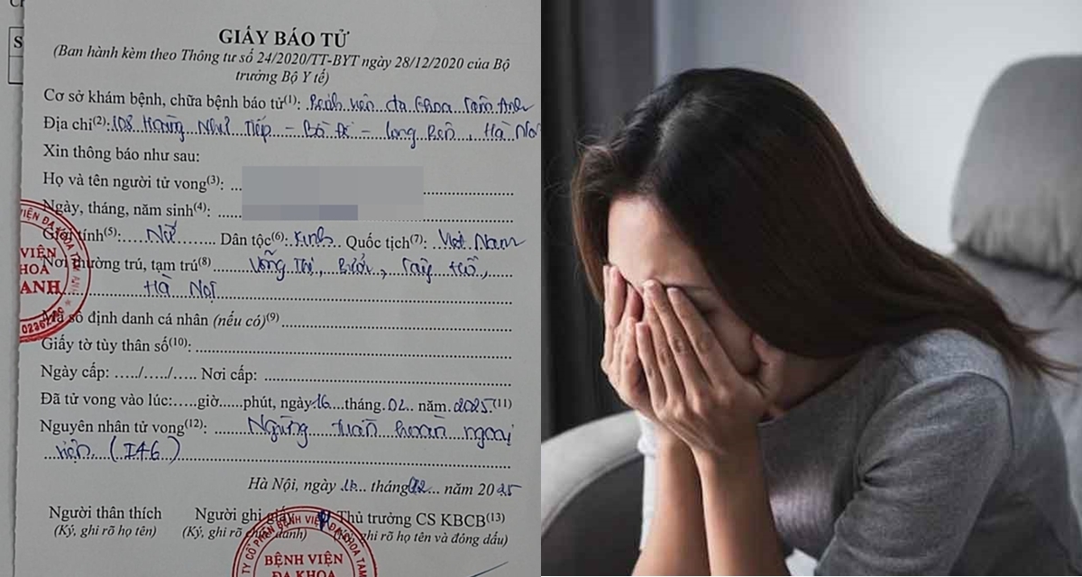 Rúng động vụ bé 5 tháng tuổi ở Hà Nội qua đời sau khi bị mẹ gửi qua đêm ở nhà người lạ để đi ăn cỗ?