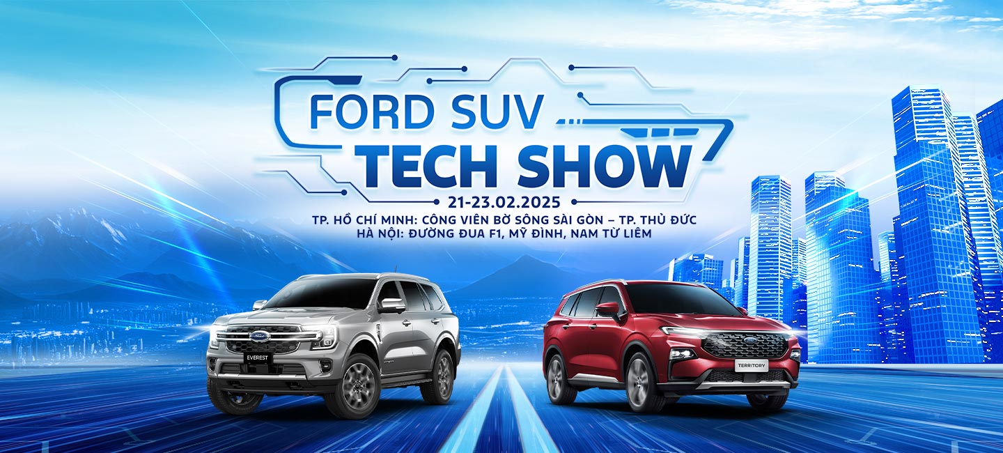 Ford Việt Nam và hệ thống đại lý triển khai chương trình lái thử ‘Ford SUV Tech Show’