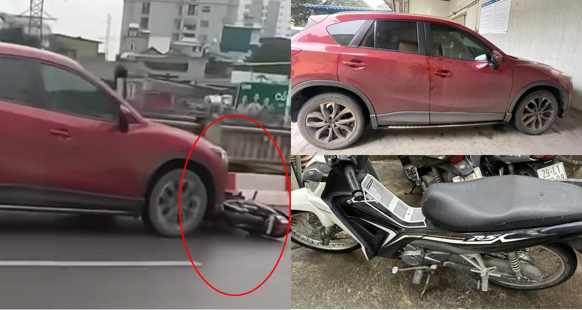 Danh tính tài xế Mazda CX5 bỏ chạy sau khi tông cả gia đình, kéo lê xe máy qua cầu, nạn nhân giờ ra sao?