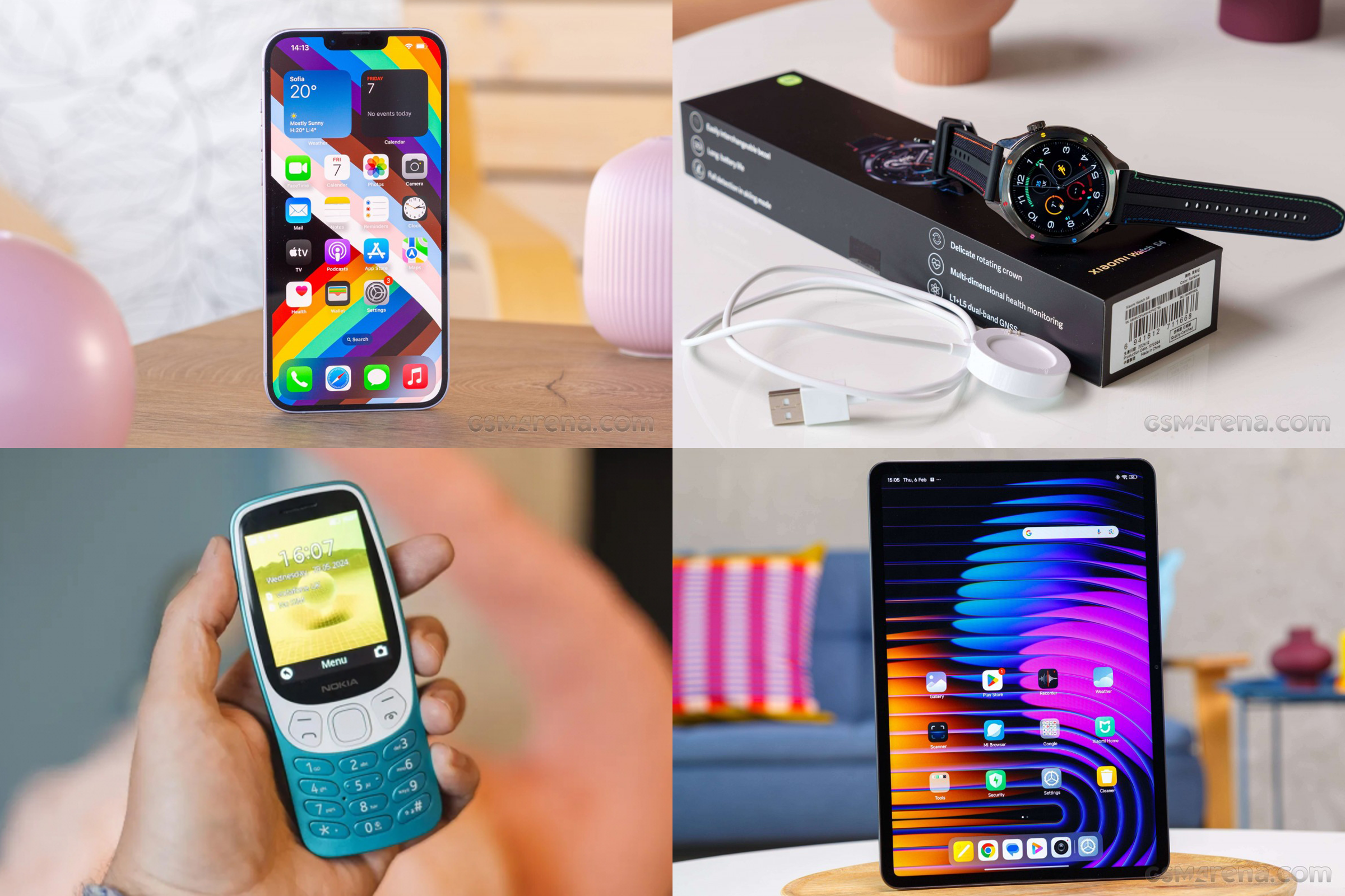 Tin công nghệ tối 3/3: Bảng giá điện thoại Nokia, mở hộp Xiaomi Pad 7 Pro, đánh giá Xiaomi Watch S4, iPhone 14+ giá rẻ