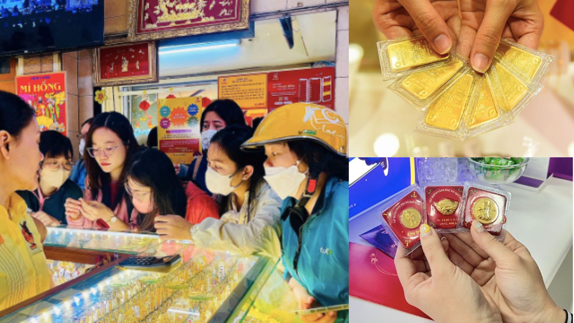 Giá vàng hôm nay ngày 3/3/2025: Vừa mở phiên, cả vàng nhẫn và vàng miếng đều tăng ‘điên cuồng’
