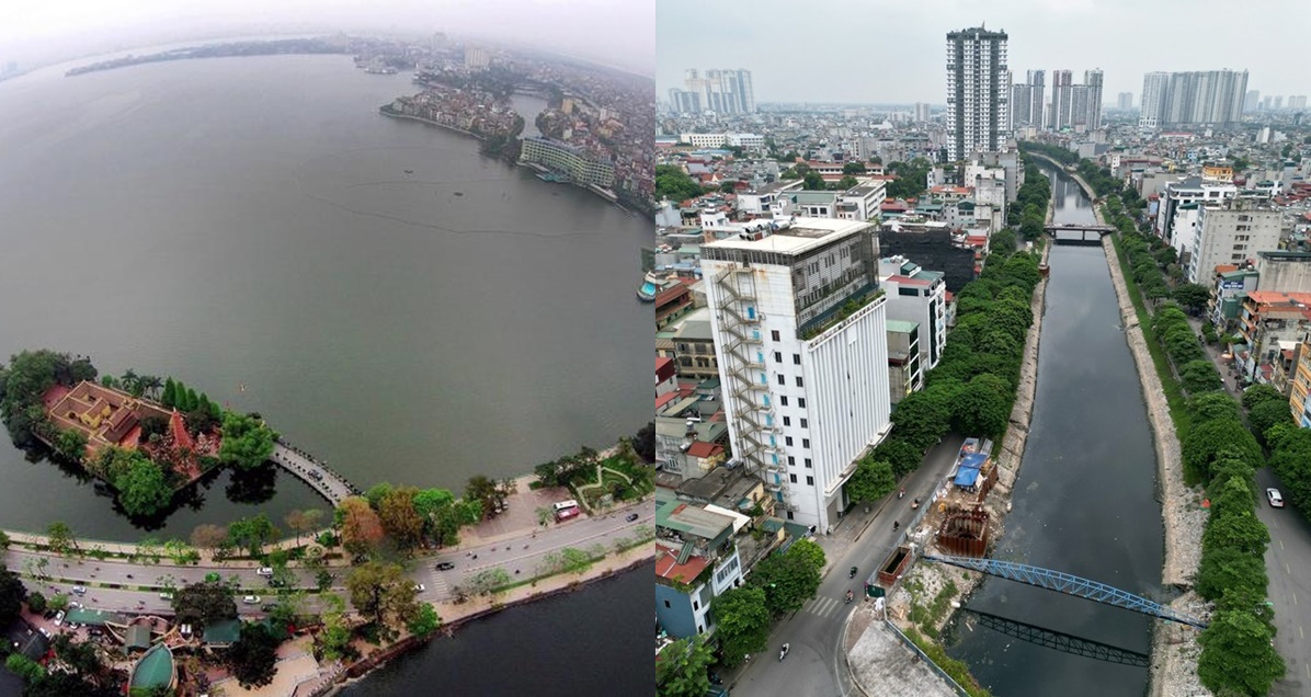 Hà Nội chi 115 tỷ đồng xử lý nước thải bổ cập cho hồ Tây và sông Tô Lịch