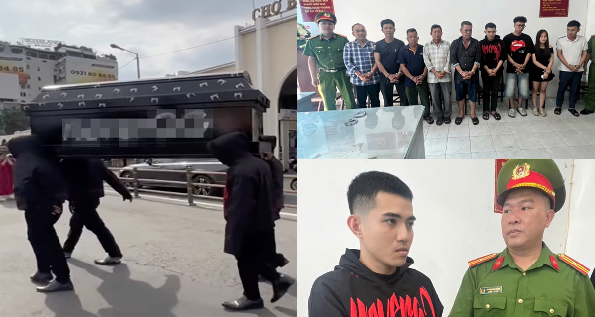Danh tính 9 đối tượng ‘khiêng quan tài’ trước chợ Bến Thành để quay clip câu view, vừa bị công an bắt khẩn cấp