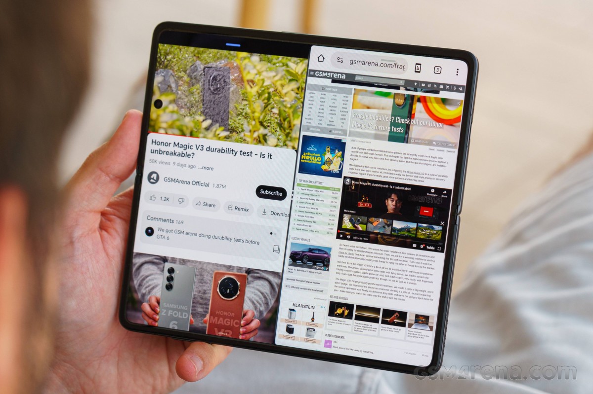 Siêu phẩm màn gập Honor Magic V4 lộ diện, thiết kế siêu mỏng áp đảo OPPO Find N5, vượt mặt Galaxy Z Fold6