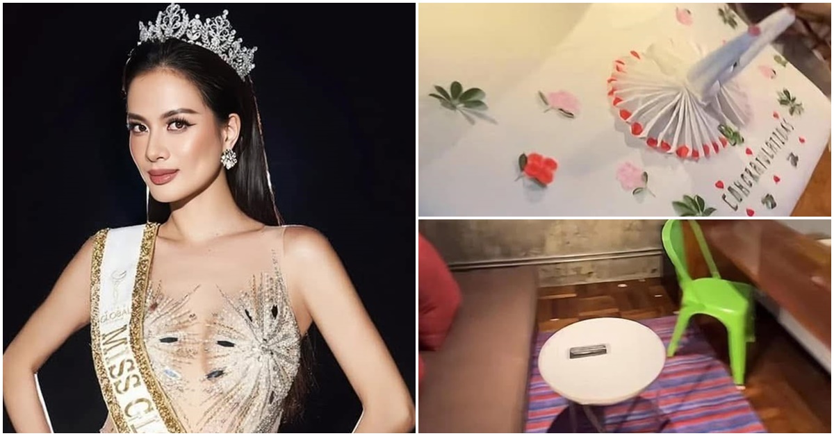 Ngỡ ngàng căn phòng Miss Global chuẩn bị dành riêng cho Tân hoa hậu Nguyễn Đình Như Vân