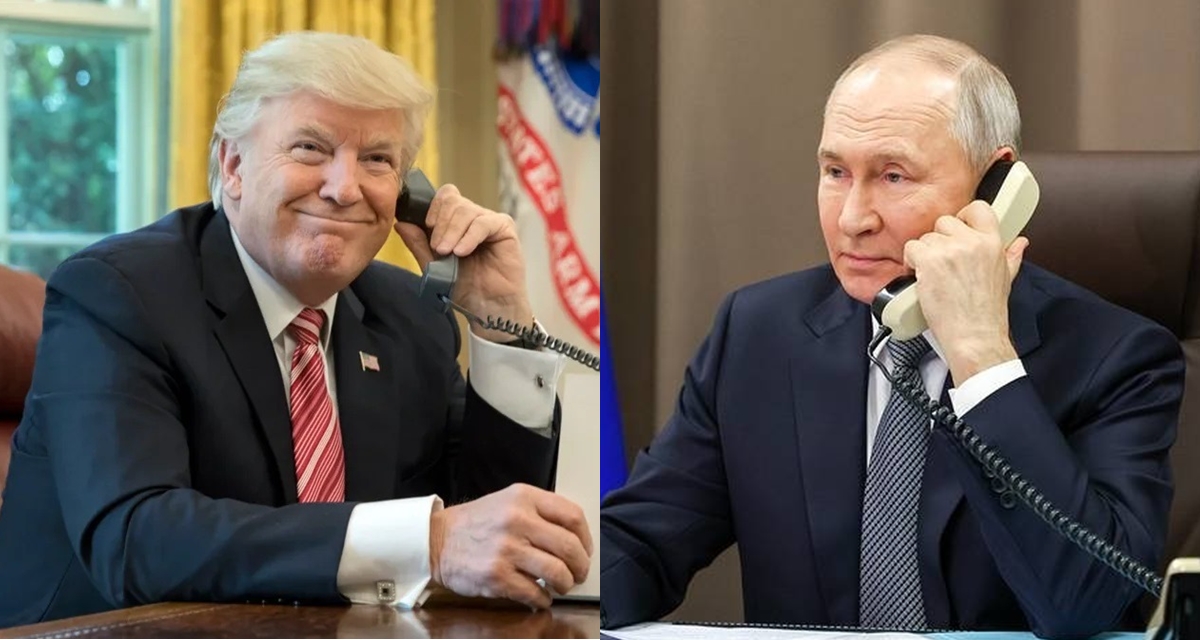 Tổng thống Trump trả lời phũ với một yêu cầu của ông Putin khi thảo luận ngừng bắn ở Ukraine