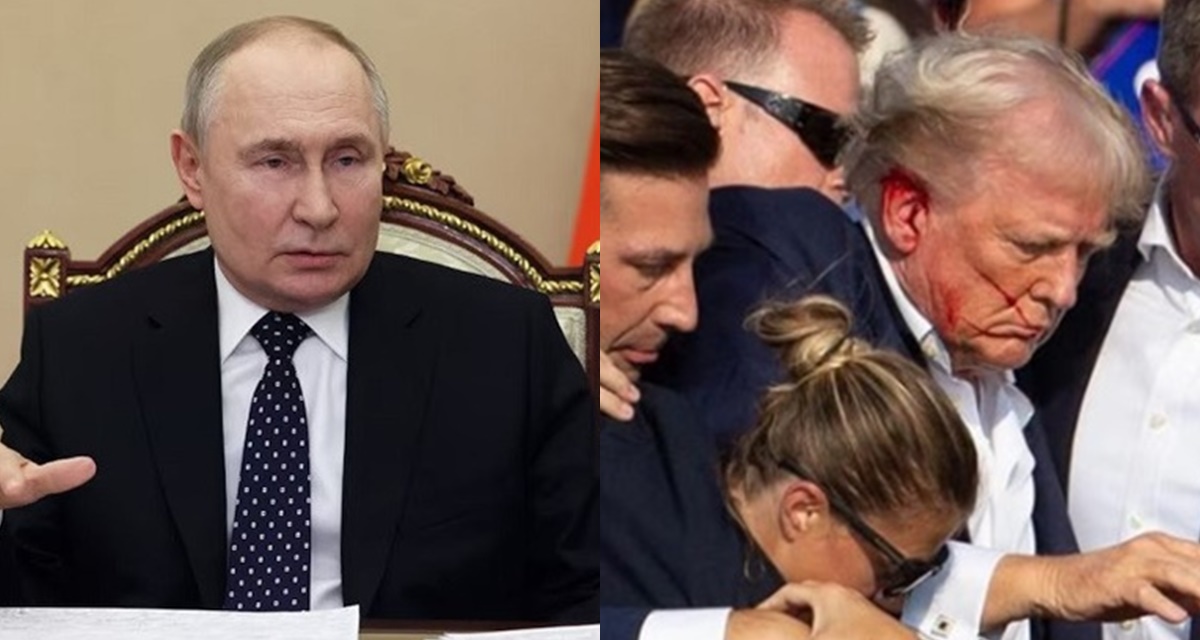 Tiết lộ phản ứng của ông Putin khi ông Trump bị ám sát hụt năm ngoái