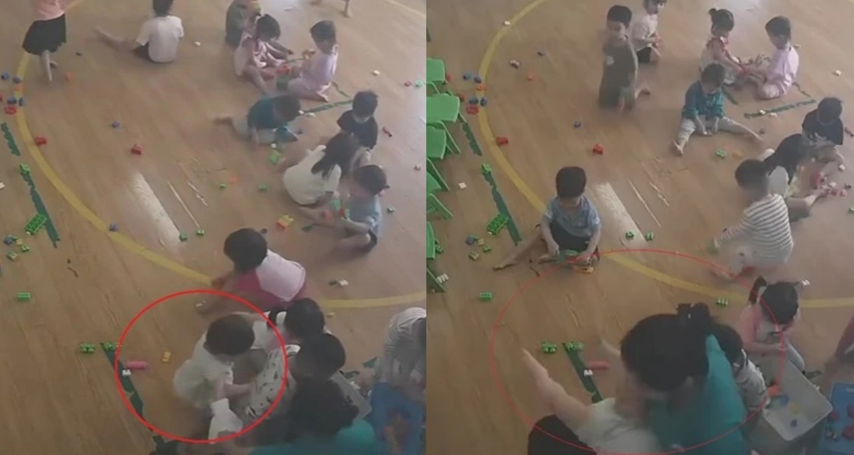 Tin nóng vụ bé 22 tháng tuổi bị cô giáo lôi vào góc khuất đánh tới tấp, xốc ngược đầu xuống đất