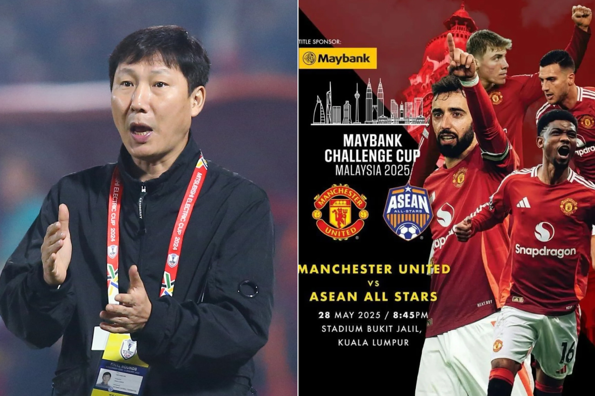 HLV Kim Sang-sik đón tin buồn trước thềm giao hữu ASEAN All Star và Manchester United