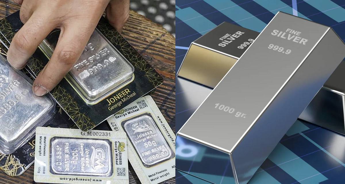 Giá bạc hôm nay ngày 22/4: Lấy lại đà tăng