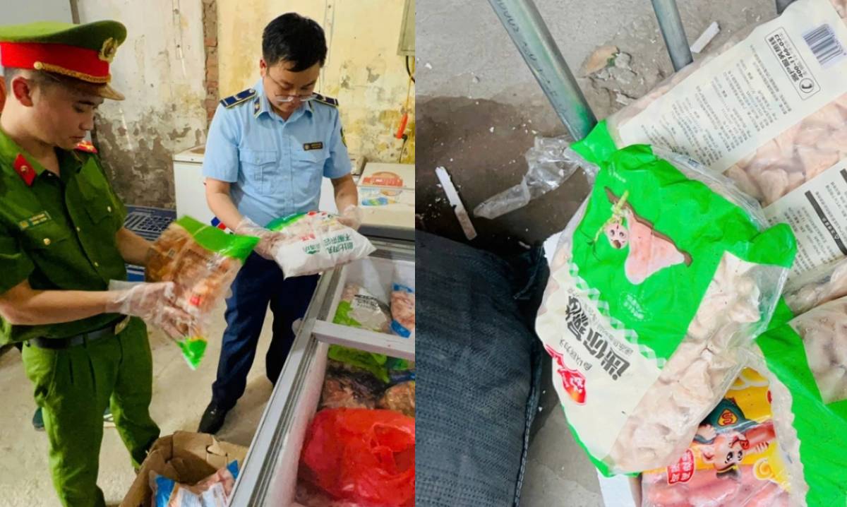 Quá khủng khiếp: Thu giữ khoảng 6 tấn thực phẩm bẩn tại 1 cơ sở kinh doanh ở Hà Nội