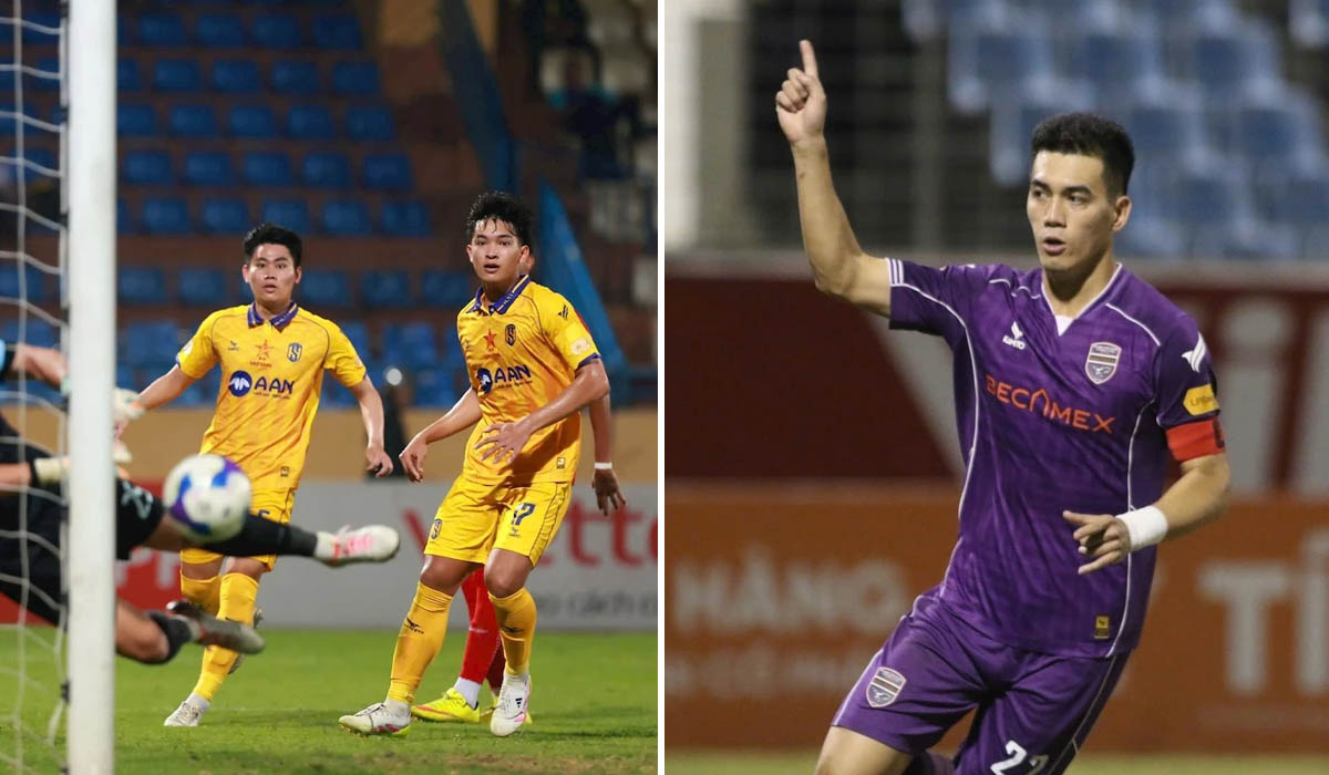 Kết quả bóng đá V.League hôm nay 3/5: Tiến Linh lu mờ trước sao Việt kiều; SLNA nhận trái đắng?