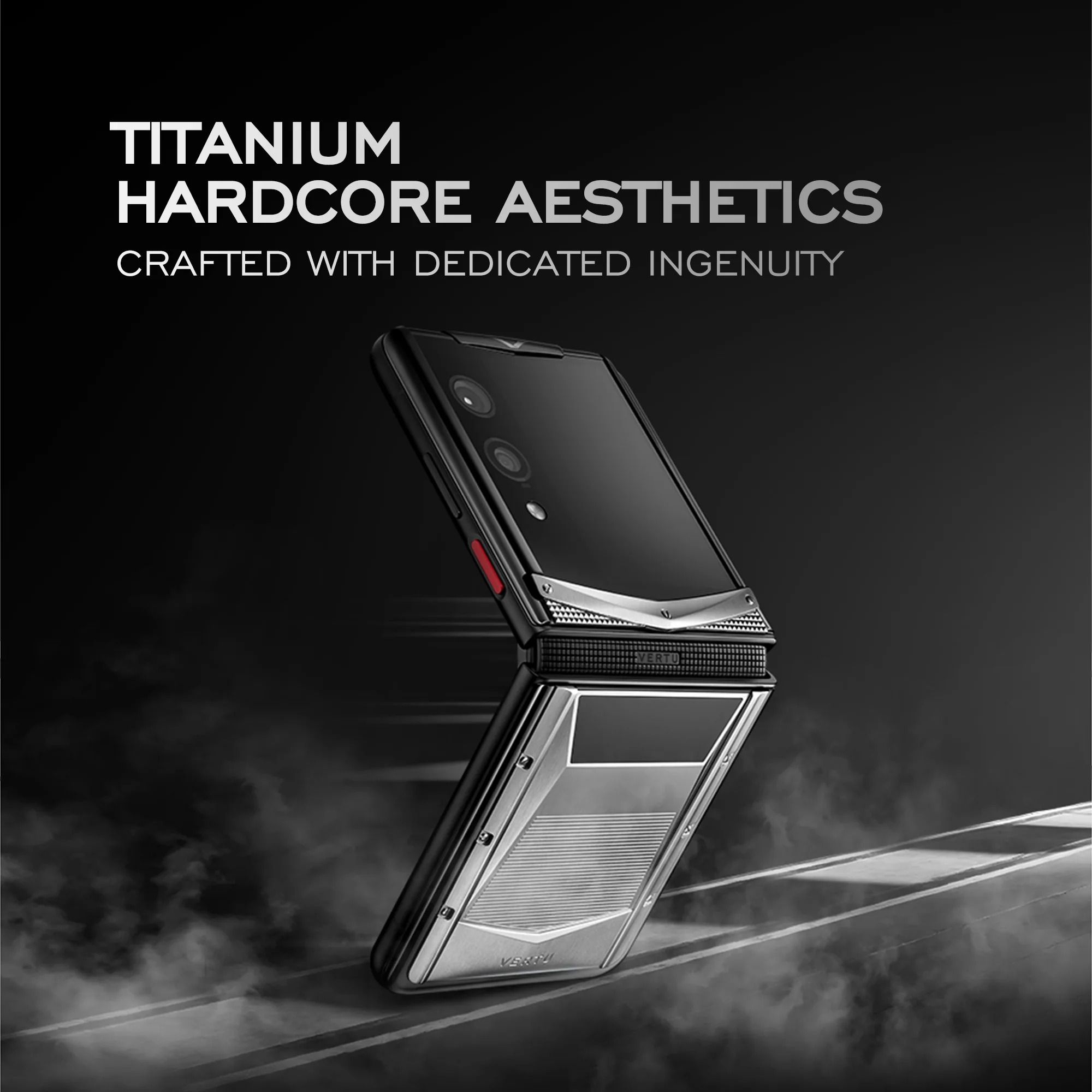 Điện thoại Vertu trở lại đầy uy quyền với màn hình gập, Samsung hay Xiaomi phải sởn tóc gáy
