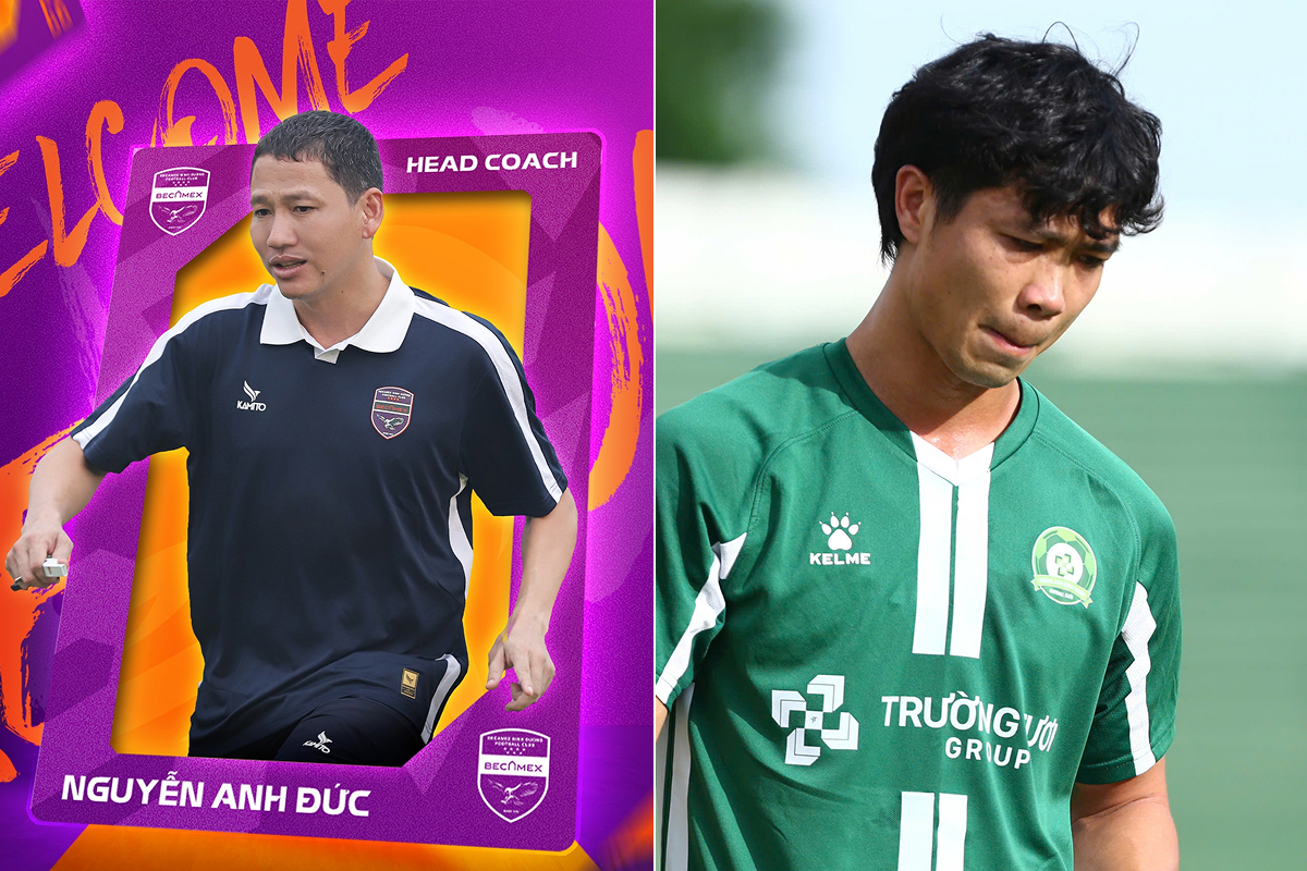 Ngụp lặn ở V.League, Becamex Bình Dương chính thức bổ nhiệm thầy cũ Công Phượng