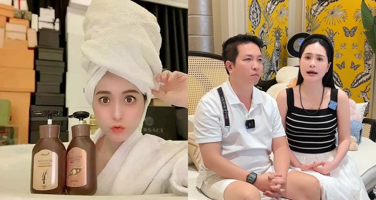 Phản ứng khó tin của vợ chồng Đoàn Di Băng khi dầu gội Hanayuki Shampoo bị thu hồi, tiêu hủy