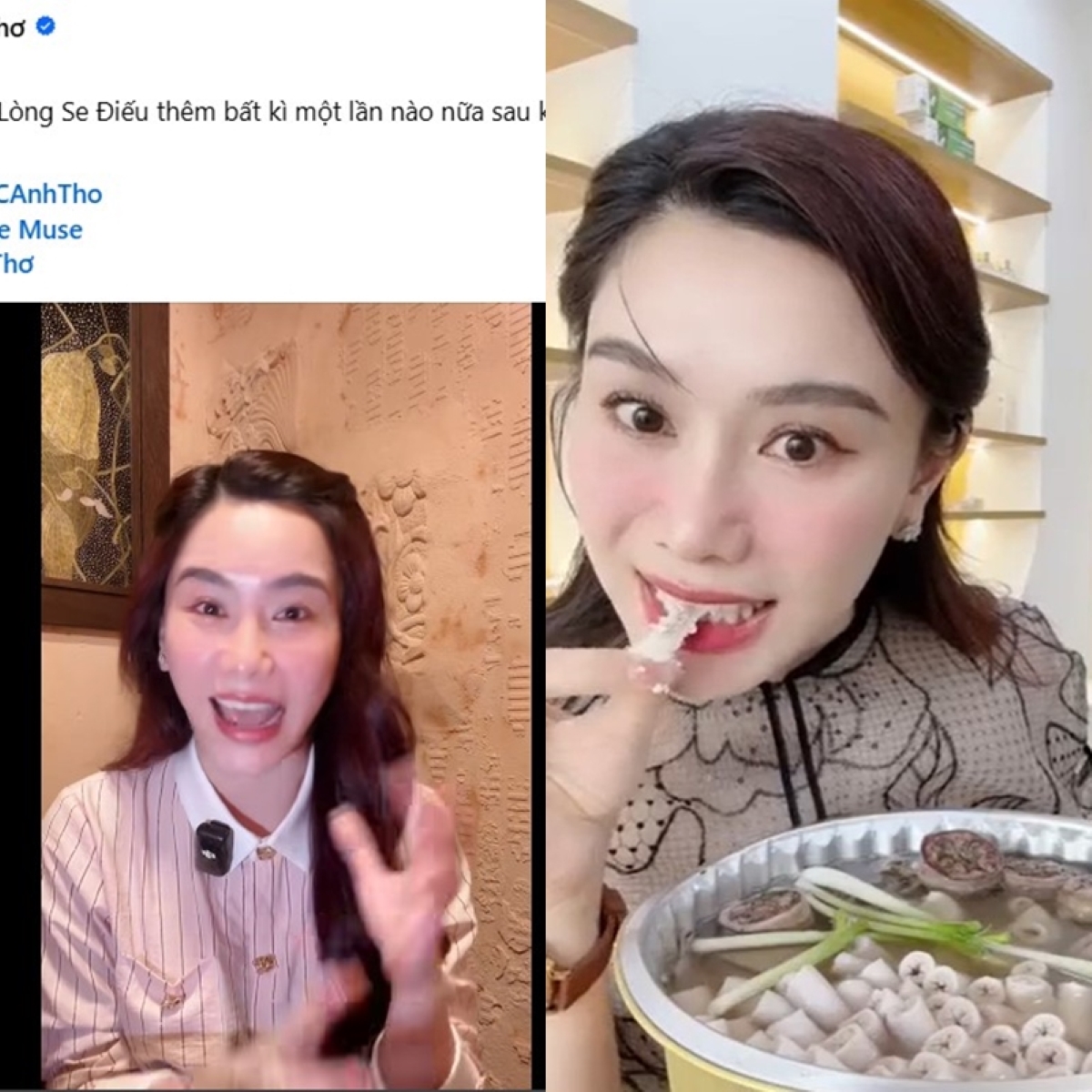 Nữ MC nổi tiếng nhất miền Tây thằng thừng tuyên bố không bao giờ ăn lại lòng xe điếu vì 2 lý do 