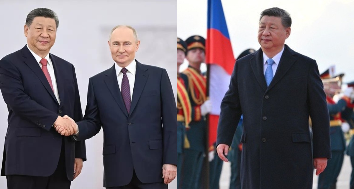 Cận cảnh món quà tinh xảo ông Tập Cận Bình đích thân mang từ Trung Quốc đến Nga tặng ông Putin