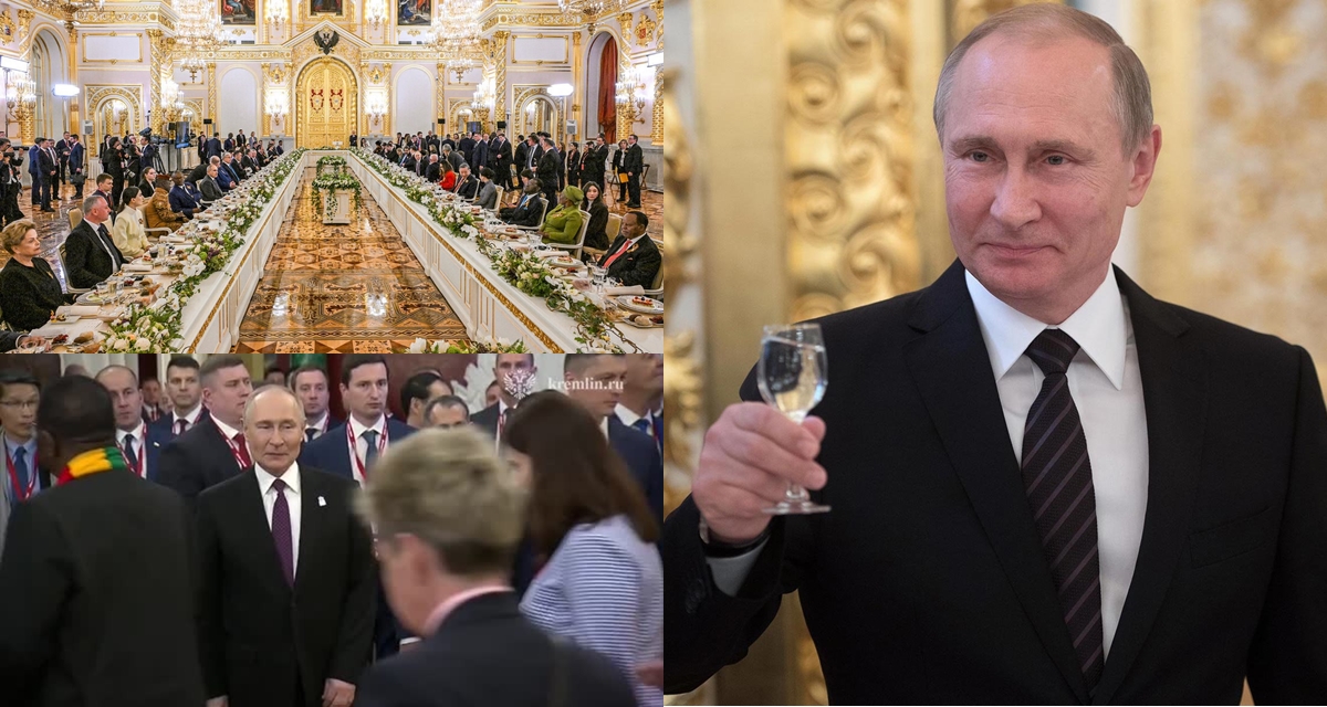 Thực đơn quốc yến Tổng thống Putin chiêu đãi các lãnh đạo quốc tế, nghe tên gọi đã thấy sang trọng