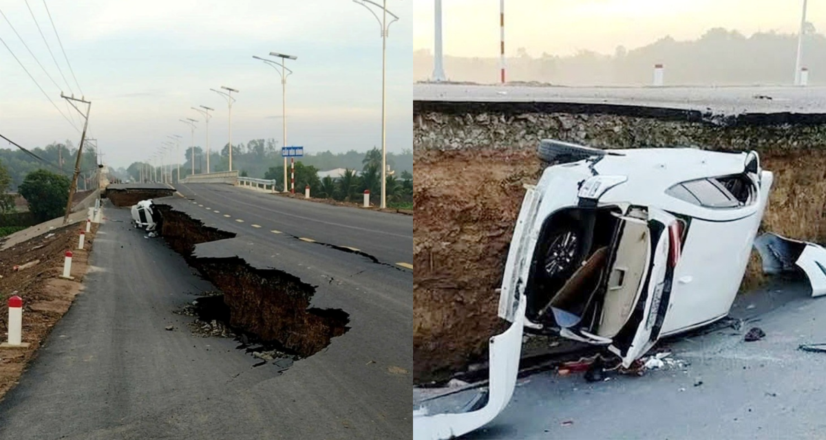 Nguyên nhân đường ở Tây Ninh sụt lún khiến 6 người bị thương, ai chịu trách nhiệm?