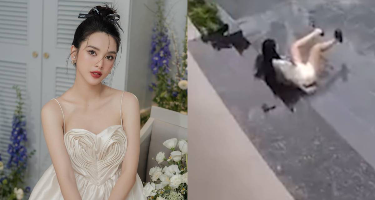 Quỳnh Lương gặp sự cố nguy hiểm, khiến CĐM \'thót tim\' khi đang bầu 5 tháng