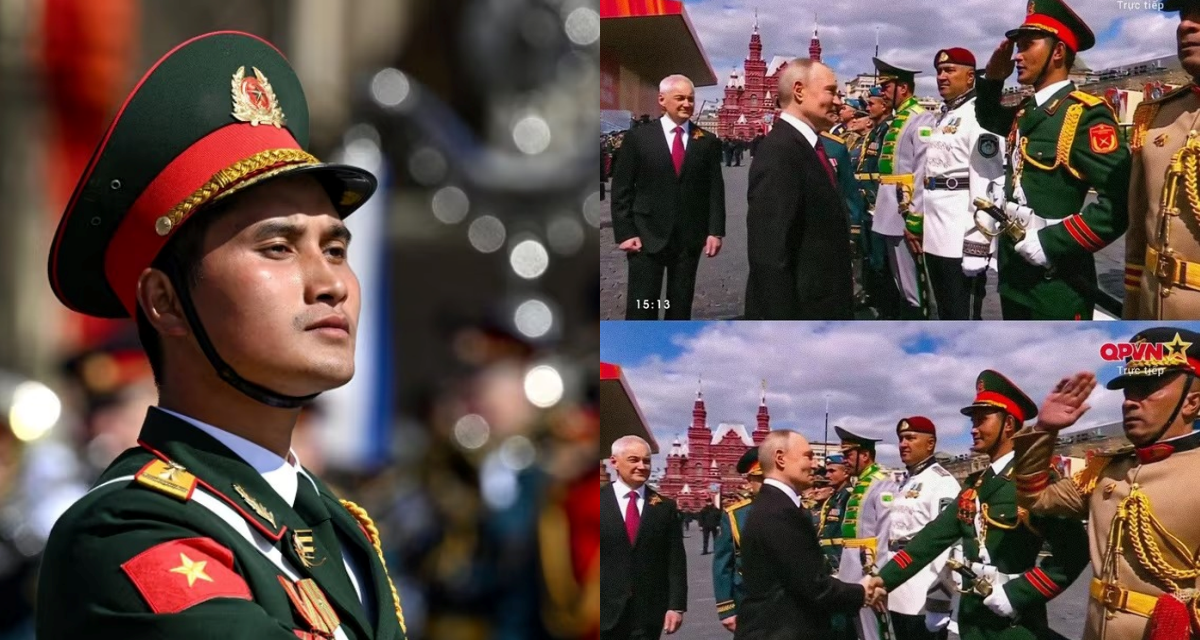 Tiết lộ câu nói của Trung úy QĐND Việt Nam vinh dự được bắt tay Tổng thống Putin ở Quảng trường Đỏ