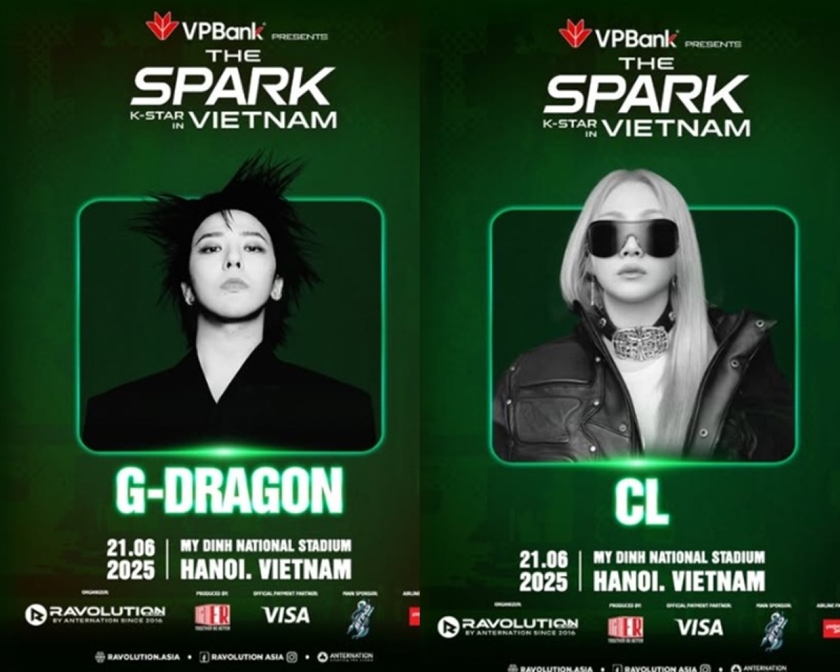 BTC công bố giá vé xem G-Dragon và CL biểu diễn tại Hà Nội: Cao nhất khoảng 6,5 triệu đồng/cặp