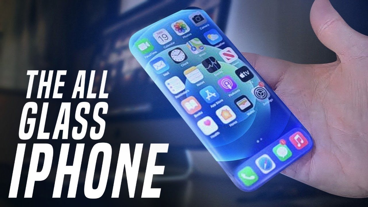 Apple khiến cả thế giới phải sốc với iPhone hoàn toàn bằng kính