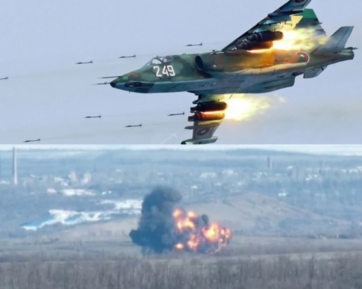 Ukraine \'ngạo nghễ\' hạ gục cường kích SU-25 của Nga, Moscow \'điêu đứng\' vì chịu nhiều tổn thất 