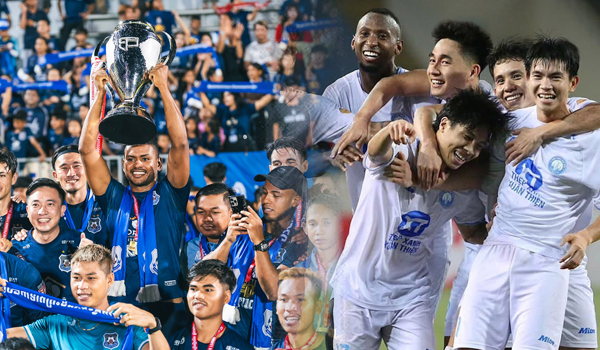 Tung hoành tại V.League, CLB Nam Định bất ngờ để đội bóng Campuchia \'vượt mặt\' ở BXH châu Á