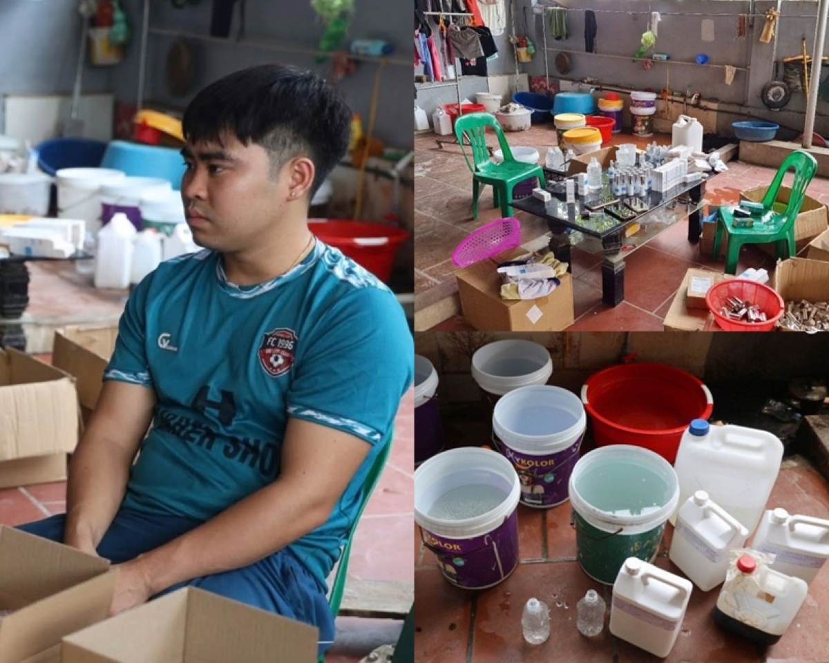 Chân dung thanh niên 9X cùng đồng bọn buôn mỹ phẩm làm từ phèn chua thu về 6 tỷ chỉ trong nửa năm 