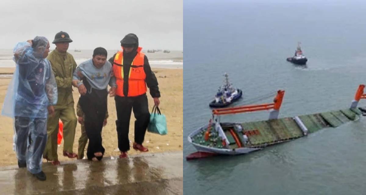Vụ chìm tàu chở hàng ngàn tấn than trên biển Hà Tĩnh, phép màu đã đến với 11 thuyền viên mất tích 