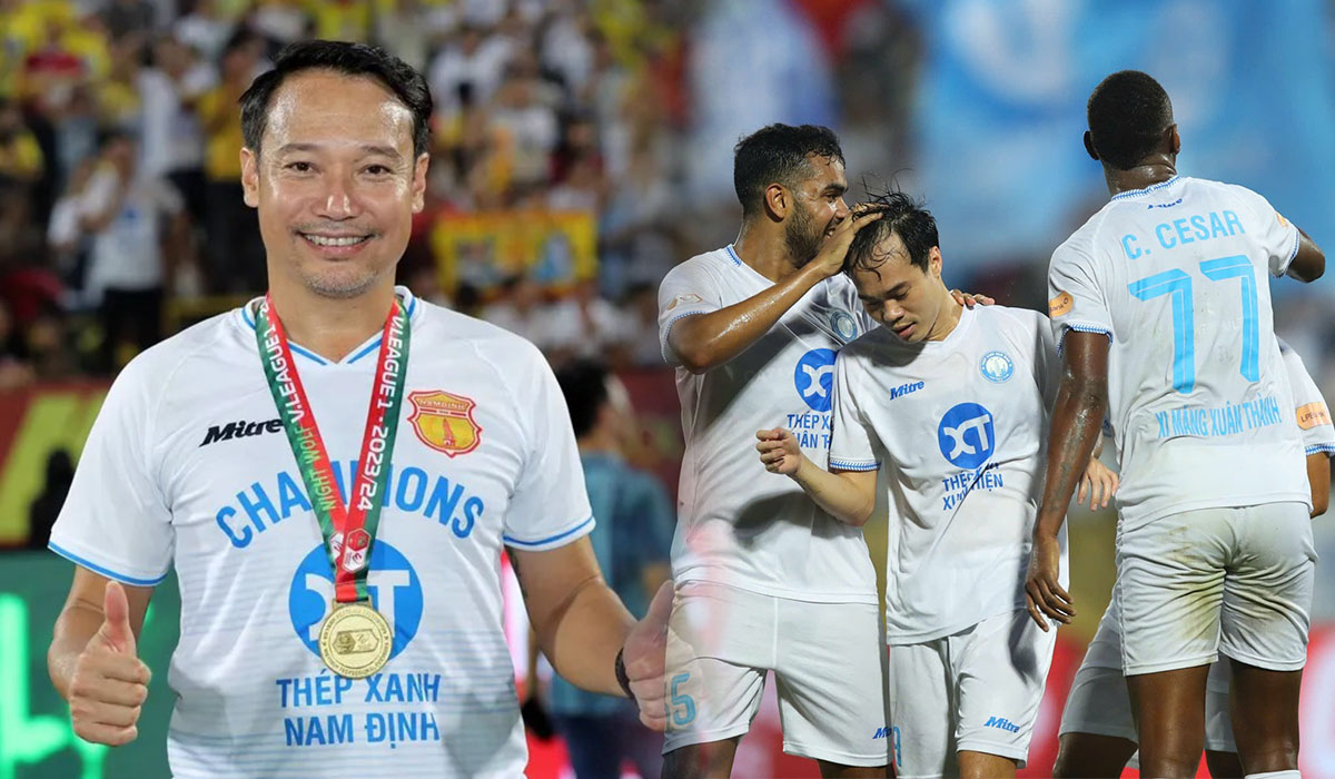 CLB Nam Định nhận tin \'sét đánh\', tham vọng vô địch V.League gặp thách thức lớn