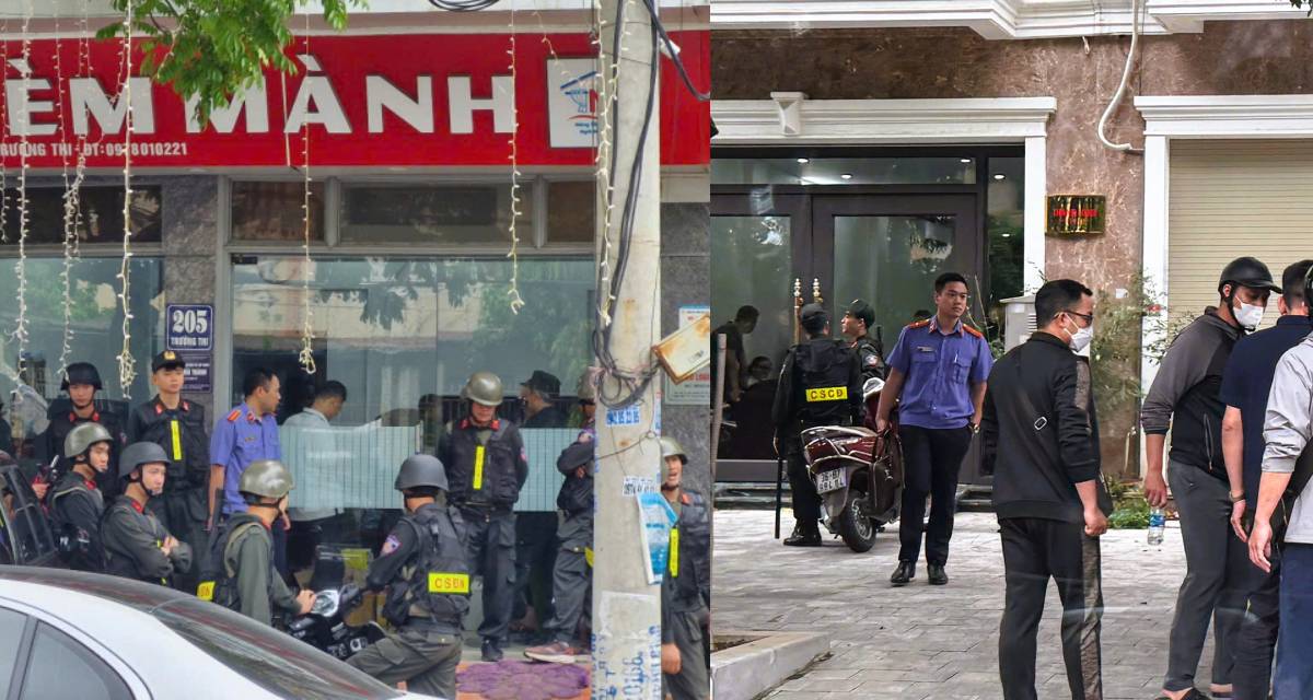 Hé lộ danh tính đại ca giang hồ \'khét tiếng\' ở Thanh Hóa vừa bị cảnh sát khám xét nhà hôm 26/5