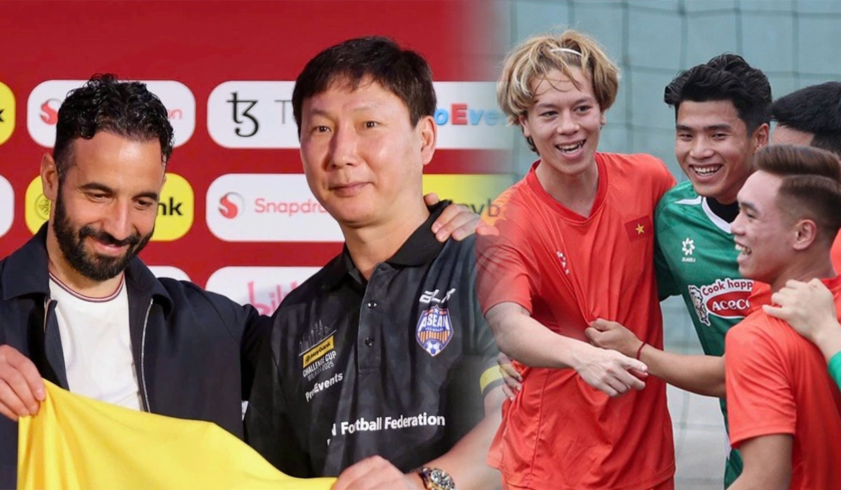 HLV Kim Sang-sik đón tin vui sau \'địa chấn\' trước Man Utd, ĐT Việt Nam chốt \'thánh địa\'