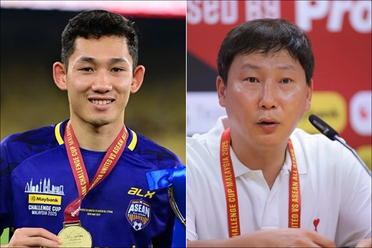 Truyền thông châu Âu \'phát sốt\' vì Hai Long, HLV Kim Sang-sik tiến cử trò cưng tới Manchester United