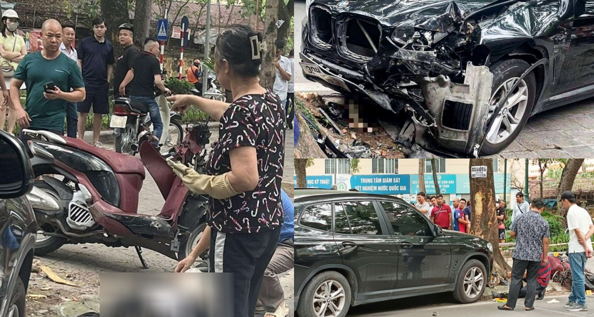 Hiện trường ám ảnh vụ cô gái 18 tuổi đứt lìa chân sau va chạm với ô tô BMW, nhân chứng bàng hoàng kể lại