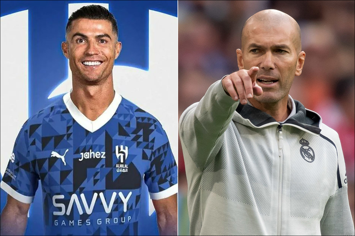 Đạt thỏa thuận chiêu mộ Ronaldo và Bruno Fernandes, Al HIlal kích hoạt bom tấn Zinedine Zidane