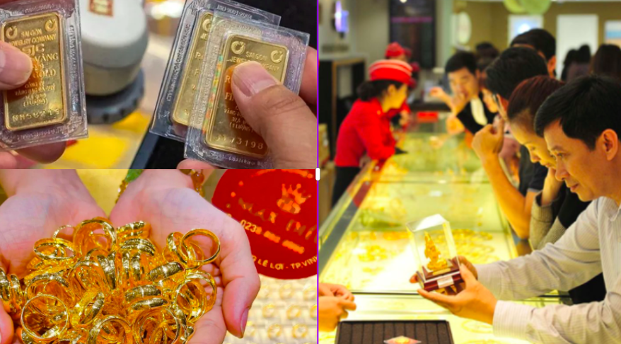 Giá vàng chốt phiên 3/6: Lại xuất hiện diễn biến lạ lùng của giá vàng miếng SJC, vàng nhẫn