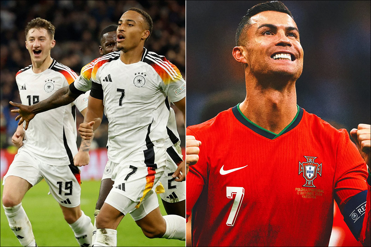 Kết quả bóng đá Nations League hôm nay: Ronaldo tỏa sáng, Bồ Đào Nha gây bất ngờ trước Đức?