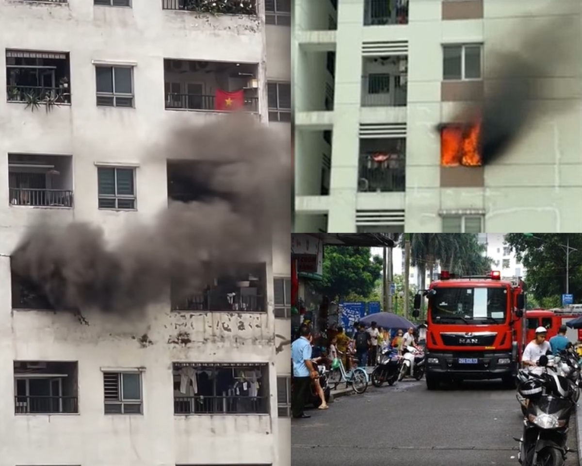 Kinh hoàng 2 vụ cháy trong 1 ngày tại 2 chung cư lớn ở Hà Nội: Đều xuất phát từ thiết bị điện 