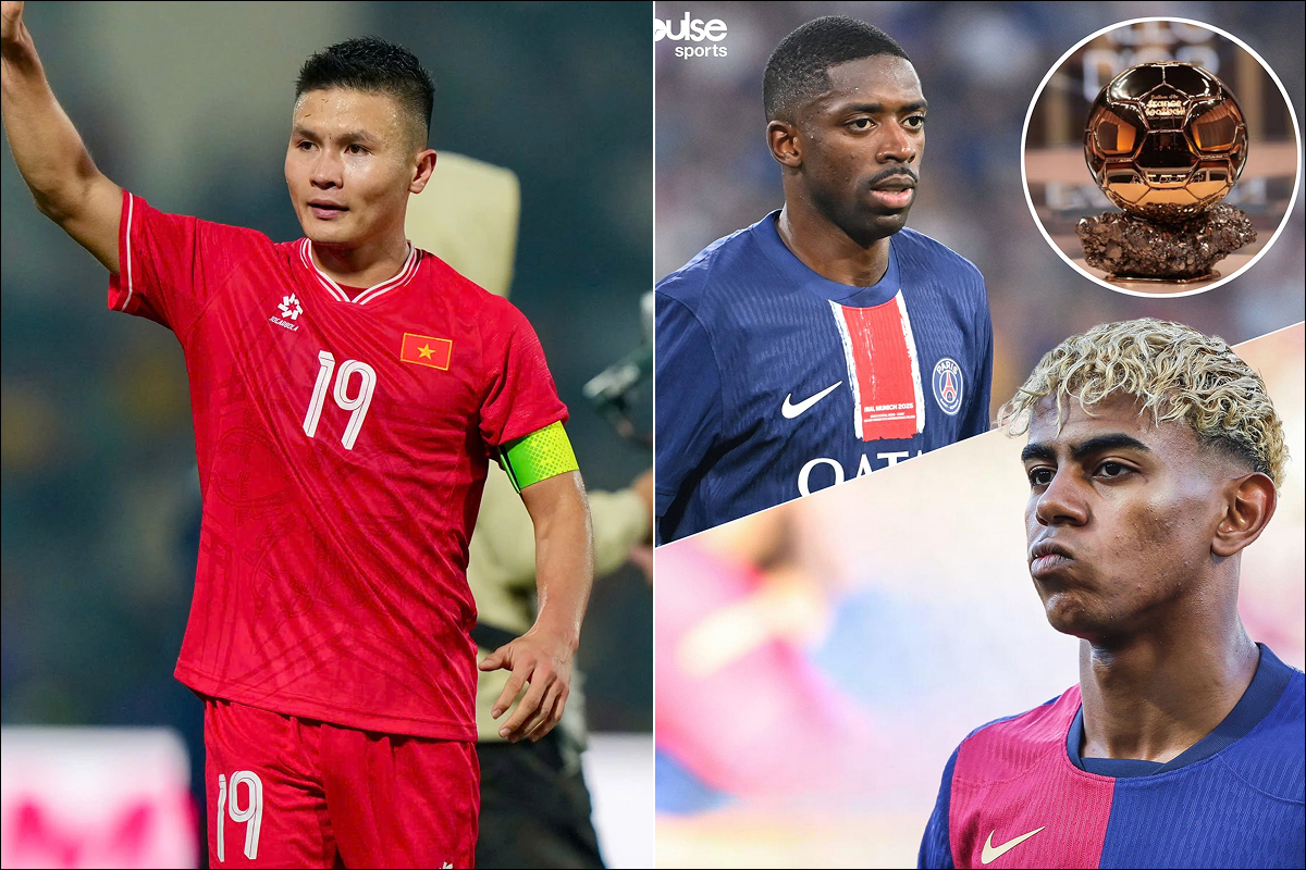 Lịch thi đấu bóng đá hôm nay: ĐT Việt Nam \'nhảy vọt\' trên BXH FIFA; Dembele so tài cùng Lamine Yamal