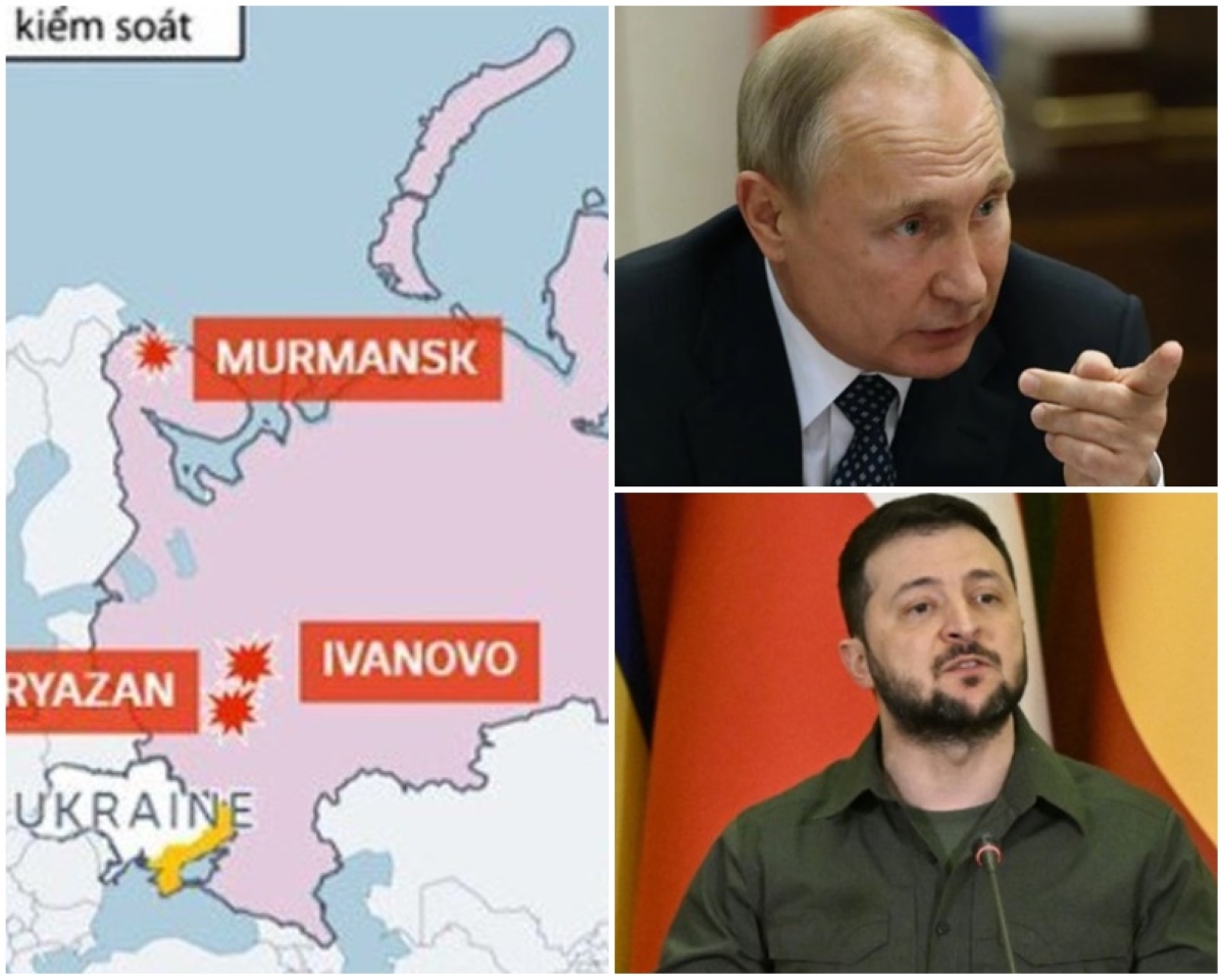 Nga hé lộ bên thứ 3 đứng sau chiến dịch Mạng nhện của Ukraine khiến loạt cứ điểm quân sự bị tấn công