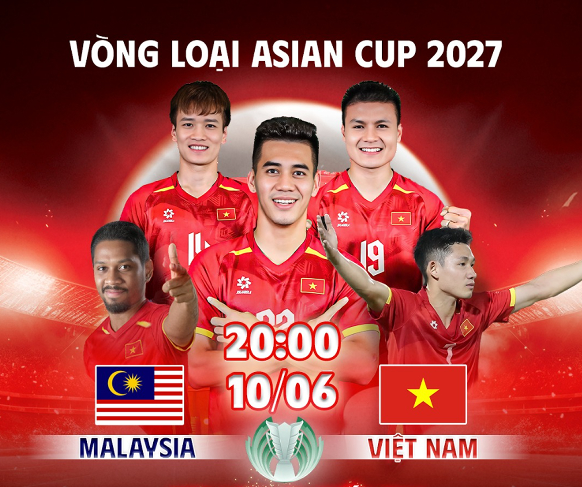 Dự đoán tỷ số Việt Nam vs Malaysia, 20h ngày 10/6 - VL Asian Cup: Người thay thế Xuân Son rực sáng?