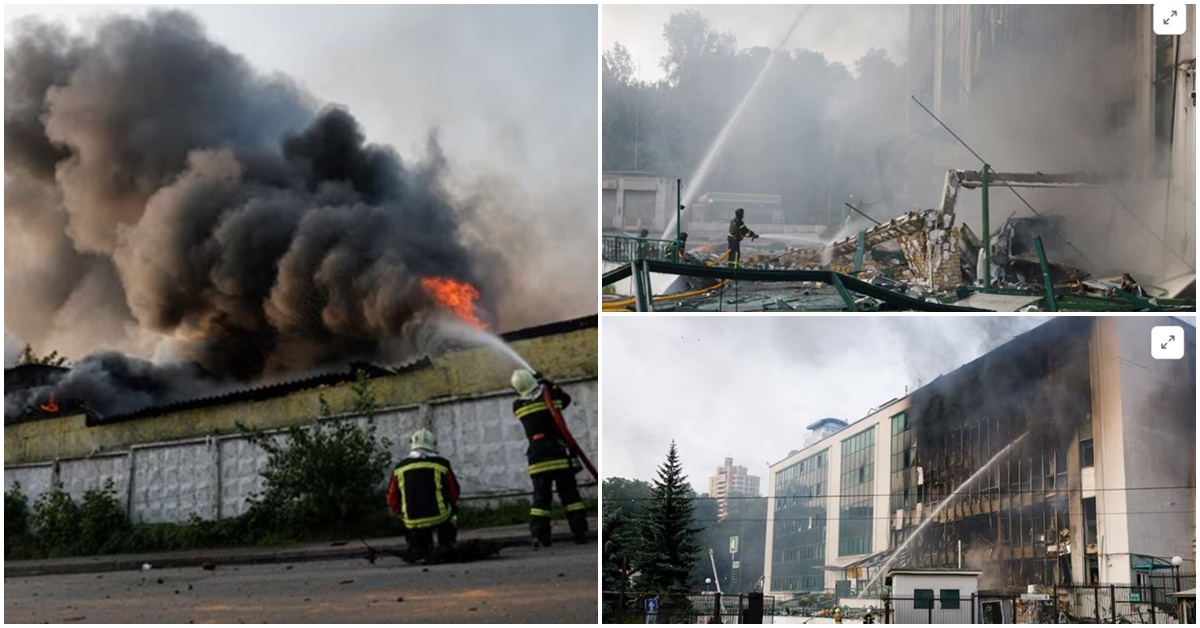 Ukraine oằn mình trong cuộc không kích lớn nhất của Nga, thủ đô Kiev chìm trong khói lửa, ông Zelensky cầu cứu khẩn 