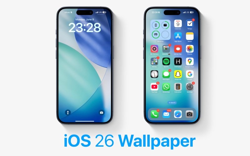Mời bạn tải hình nền siêu đẹp trên iOS 26 