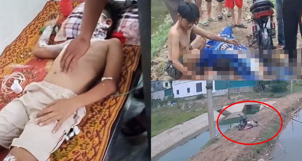 Clip khoảnh khắc 3 học sinh ở Nghệ An bị điện giật khi lấy diều khiến CĐM ám ảnh