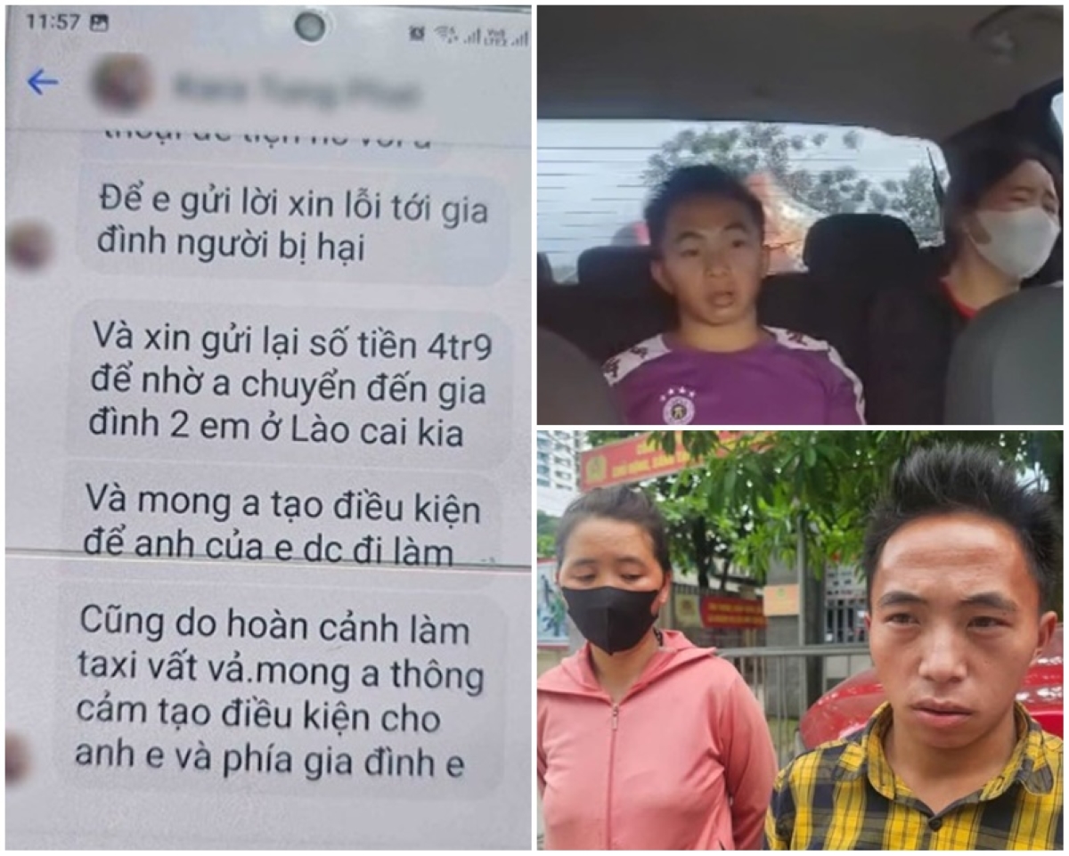 Lộ đoạn tin nhắn gây phẫn nộ từ người nhà tài xế taxi chém 4,2 triệu đồng của người vùng cao