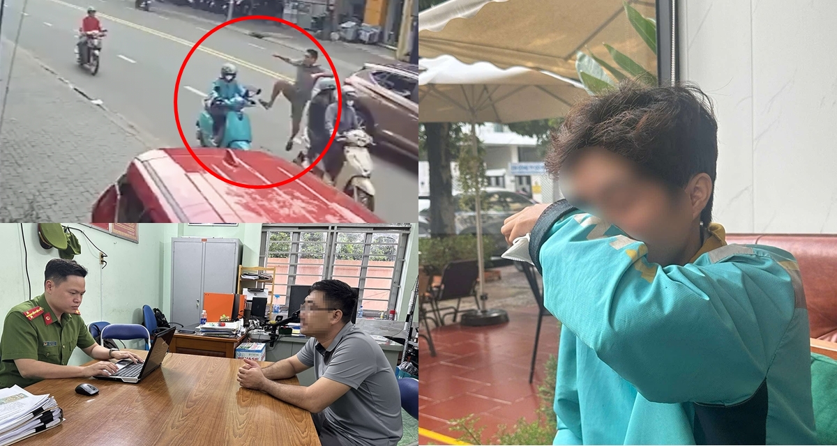 Hé lộ câu nói khiến người đàn ông nổi ‘máu điên’, lao vào đạp ngã nữ tài xế xe ôm, lời thú nhận khó tha thứ